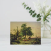 牧草地 ポストカード (スタンド正面)