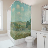 牧草地 | Alfred Sisley |国立美術館 シャワーカーテン (インサイチュ)