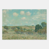 牧草地 | Alfred Sisley |国立美術館 ラッピングペーパーシート (正面)