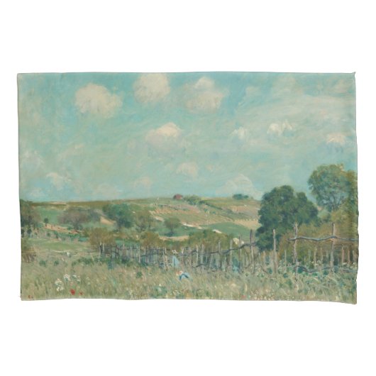 牧草地 | Alfred Sisley |国立美術館 枕カバー (正面)