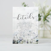 牧草歌退色野結婚花詳細 エンクロージャーカード (スタンド正面)