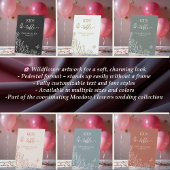 牧草花キッズテーブル 台座サイン