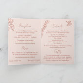 牧草花ミスティバラオールインワン結婚ズ 招待状 (内部)