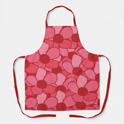 牧草花ワイルドフラワー エプロン (正面)