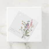 牧草花結婚式の引き出物ラベル フェイバータグ (インサイチュ)