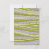 牧草野草植物性結婚サンキューカード サンキューカード (裏面)