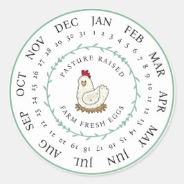 牧草養殖生卵カートン敷設日 ラウンドシール