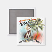 牧野からの挨拶 マグネット (正面/裏面)