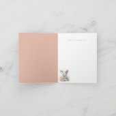 物うさぎベビー玩具 サンキューカード (内部)