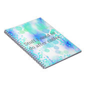 物おもしろいノートの後 ノートブック (右側)