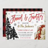 物お気に入りのパーティの招待状 招待状 (正面/裏面)