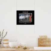 物が変わる ポスター (キッチン)