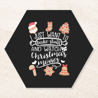物とクリスマスムービーを焼く ペーパーコースター
