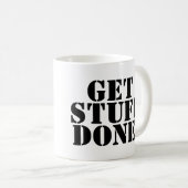 物によってされるマグを得て下さい コーヒーマグカップ (正面右)