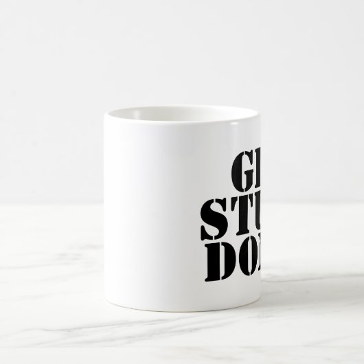 物によってされるマグを得て下さい コーヒーマグカップ (中央)