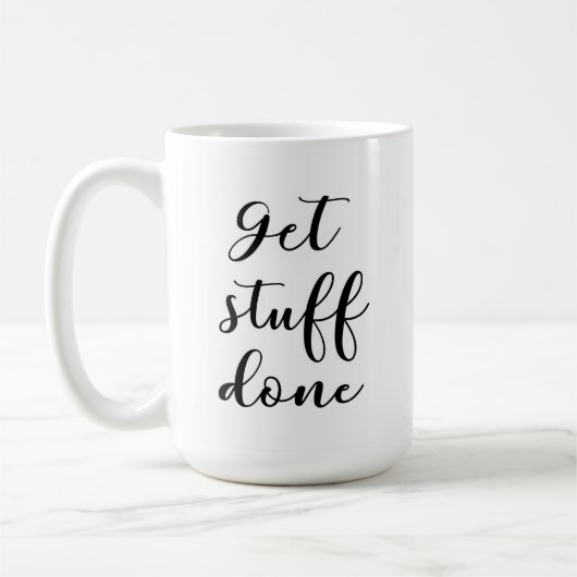 物によってされるマグを得て下さい コーヒーマグカップ (左)