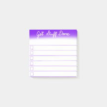 "物によってできている"大騒ぎのチェックリストのポスト・イットを得て下さい