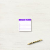 "物によってできている"大騒ぎのチェックリストのポスト・イットを得て下さい ポストイット (デスク上)