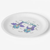 物の一つ二つの種類の棒 ペーパープレート (アングル)