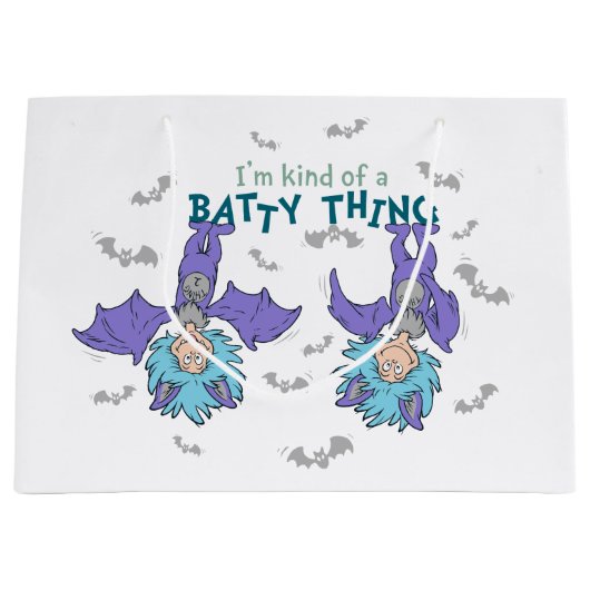 物の一つ二つの種類の棒 ラージペーパーバッグ (正面)