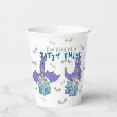 物の一つ二つの種類の棒 紙コップ (左)