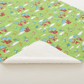 物の一つ二飛んでいるつの凧のパターン シェルパブランケット (3/4)