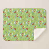 物の一つ二飛んでいるつの凧のパターン シェルパブランケット (正面(横))