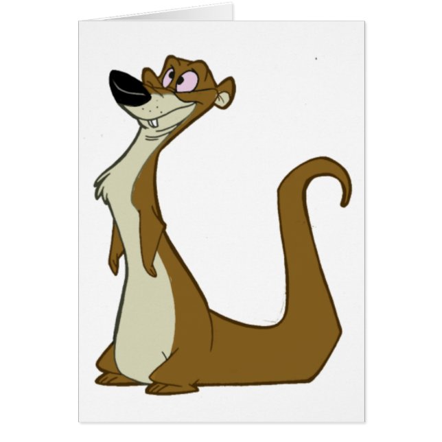 物の言えないイタチ (正面)