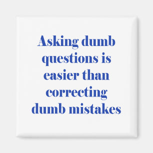 物の言えない質問をすることはより容易です マグネット