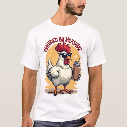 物を上下に持ち上げる Tシャツ (正面)