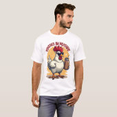 物を上下に持ち上げる Tシャツ (正面フル)
