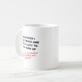 物を落とす面白いマグカップ コーヒーマグカップ (正面左)