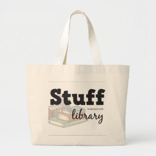 物をLIBRARYに戻す ラージトートバッグ