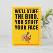 物ユア顔フレンドジング招待状 招待状 (スタンド正面)