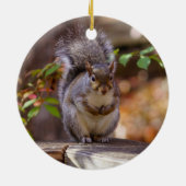 物乞いリス セラミックオーナメント (裏面)
