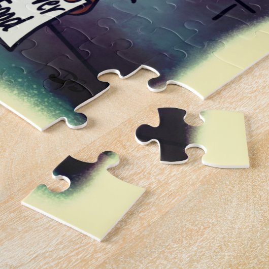 物乞い ジグソーパズル (側面)