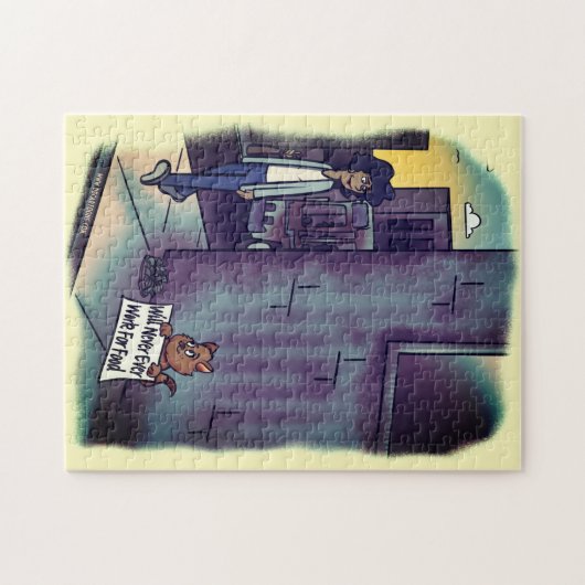 物乞い ジグソーパズル (横)