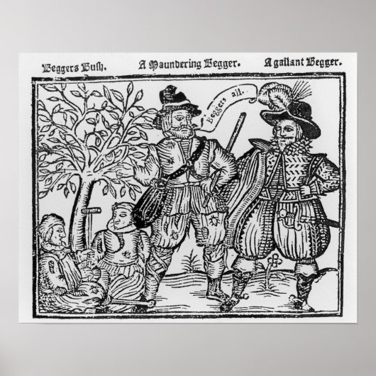 物乞い ポスター (正面)