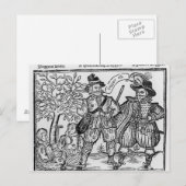 物乞い ポストカード (正面/裏面)