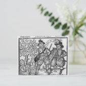 物乞い ポストカード (スタンド正面)