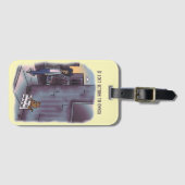 物乞い ラゲッジタグ (正面横)