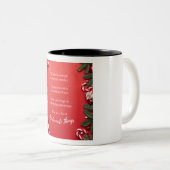 物事お気に入りのの鍼治療 ツートーンマグカップ (正面右)