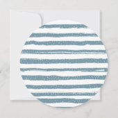 物事お気に入りのクリスマス休暇水彩 招待状 (裏面)