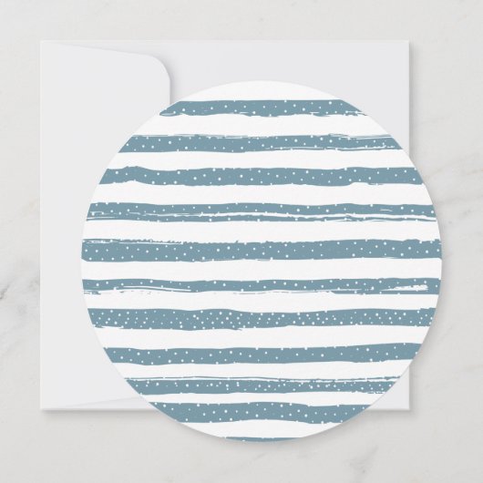 物事お気に入りのクリスマス休暇水彩 招待状 (裏面)