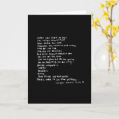 物事が好き感じになり始めたとき カード (黄色い花)