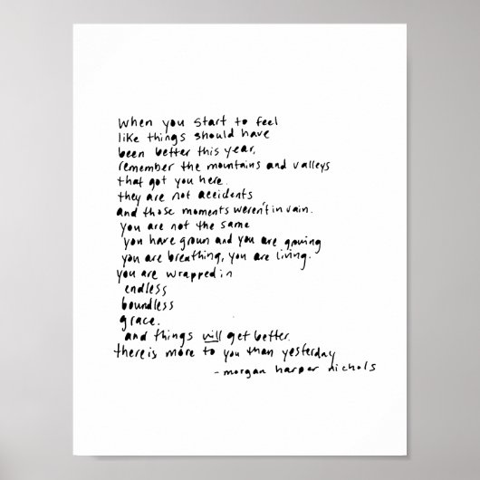 物事が好き感じになり始めたとき ポスター (正面)