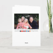 物事ではない瞬間を収集する サンキューカード (裏面)