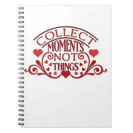 物事ではない瞬間を収集する ノートブック