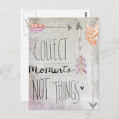 物事ではない瞬間を収集する ポストカード (正面/裏面)