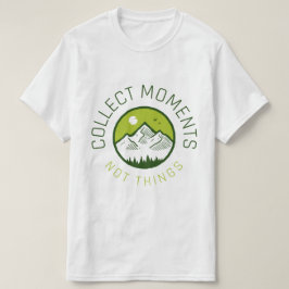 物事ではない瞬間を収集 Tシャツ